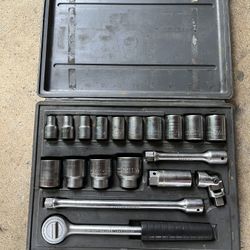 Wright 1/2” Socket Set with Case 