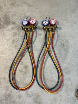 Yellow Jacket HVAC Manifold w/ 60 inch Hoses