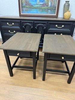 Refinished set of Ethan Allen Nightstands