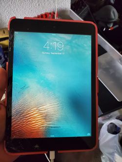 iPad mini tablet