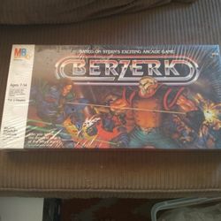 1983 Berzerk Board Game Factory Sealed Unopened Rare