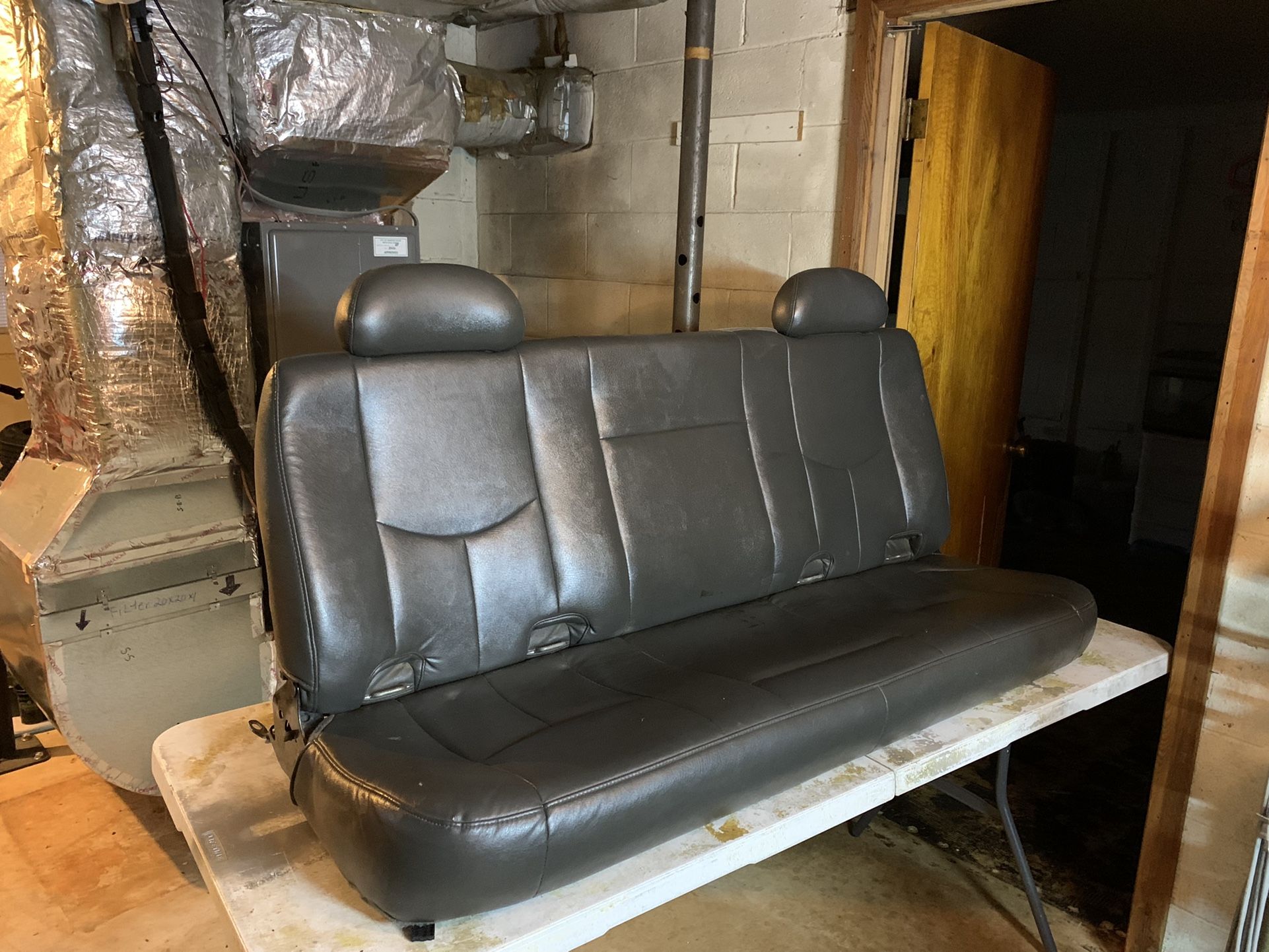 Leather Seat Silverado