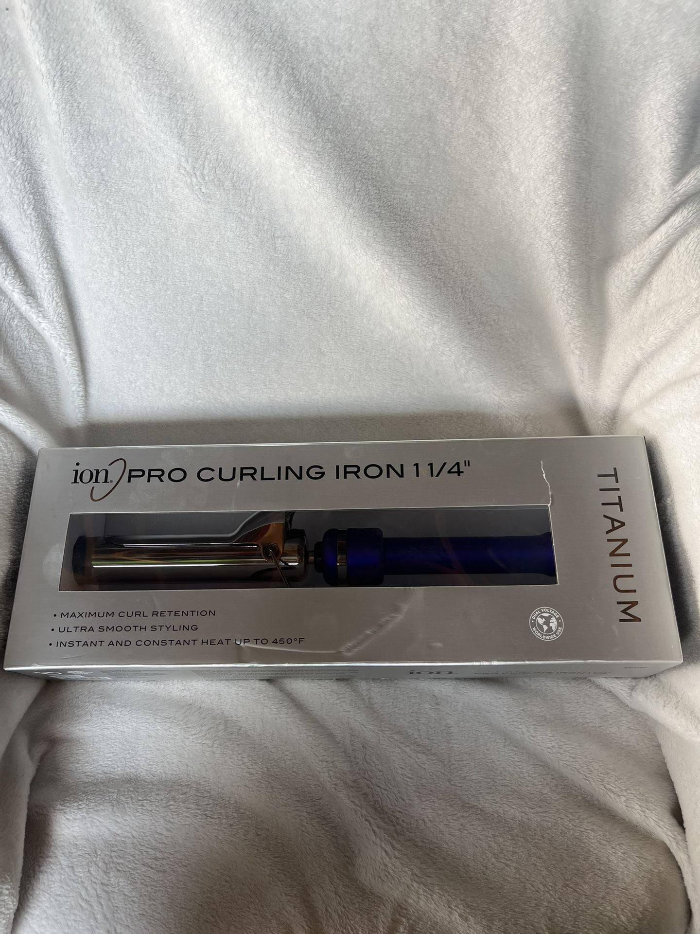 Titanium Pro 1-1/2 Inch Curling Iron