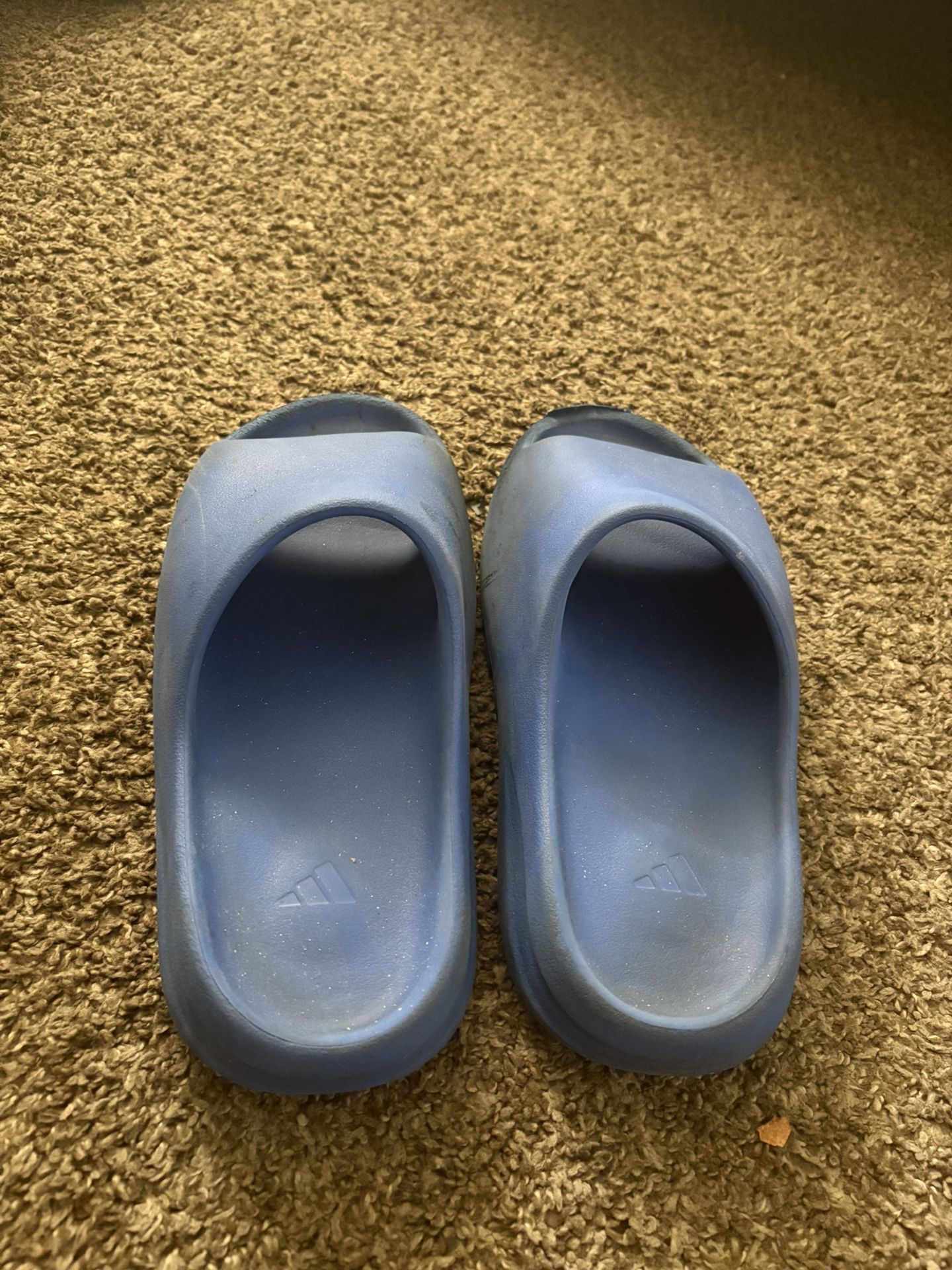 Blue Yeezy Slide