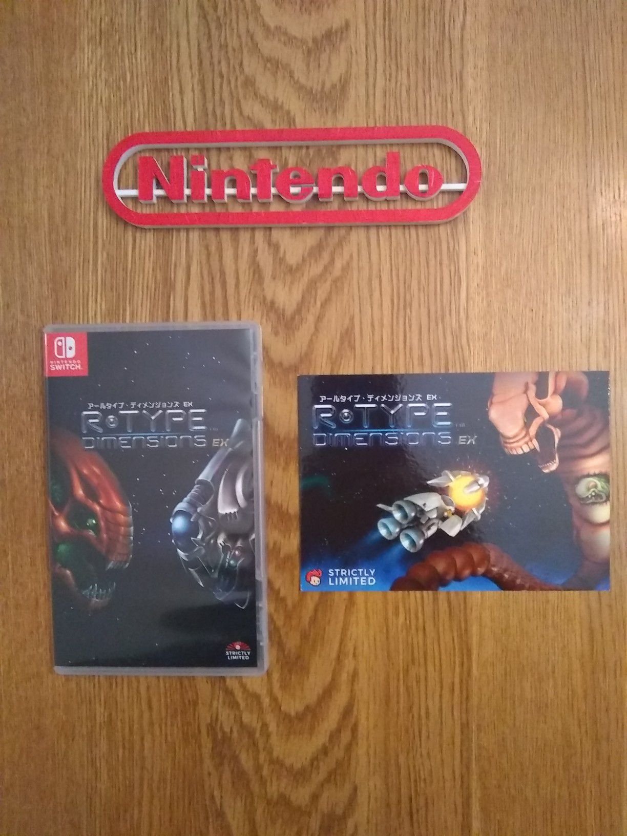 STRICTLY LIMITED R-TYPE DIMENSIONS EX EMPTY CASE NO GAME!