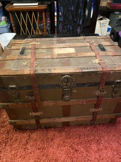 Treasure chest coffee table