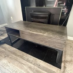 Center Table With Storage Space