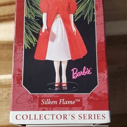 

1998 Hallmark Keepsake Ornament Barbie Silken Flame

