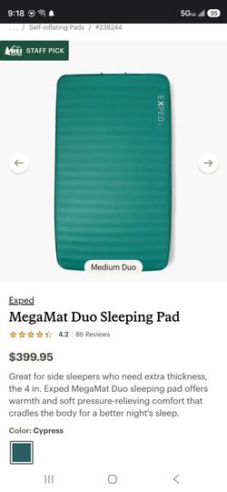 Exped MegaMat Duo Sleeping Pad – Medium