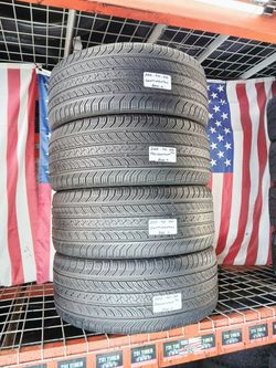 ✅ 255/40ZR20 CONTINENTAL PROCONTACT TX FOAM HIGH PERFORMANCE LUXURY VEHICLE 255 40 20  4 NICE USED TIRES 