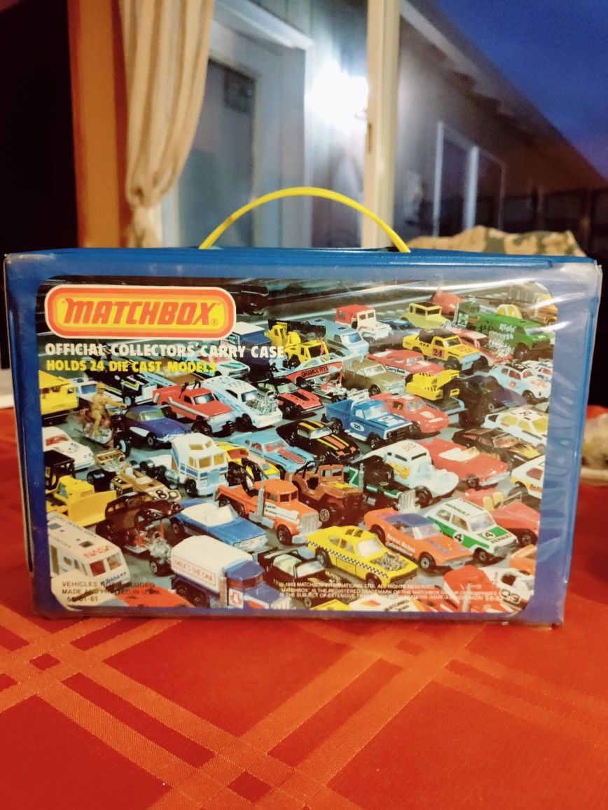 Vintage Matchbox  Toy Die Cast Car Collection Holder Case