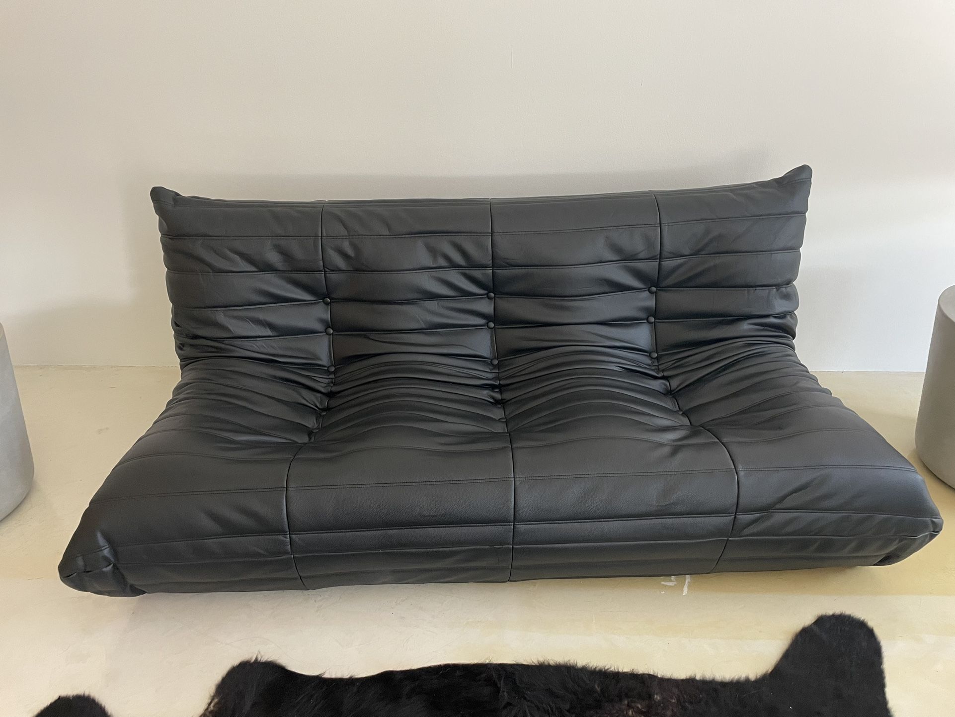 Black couches
