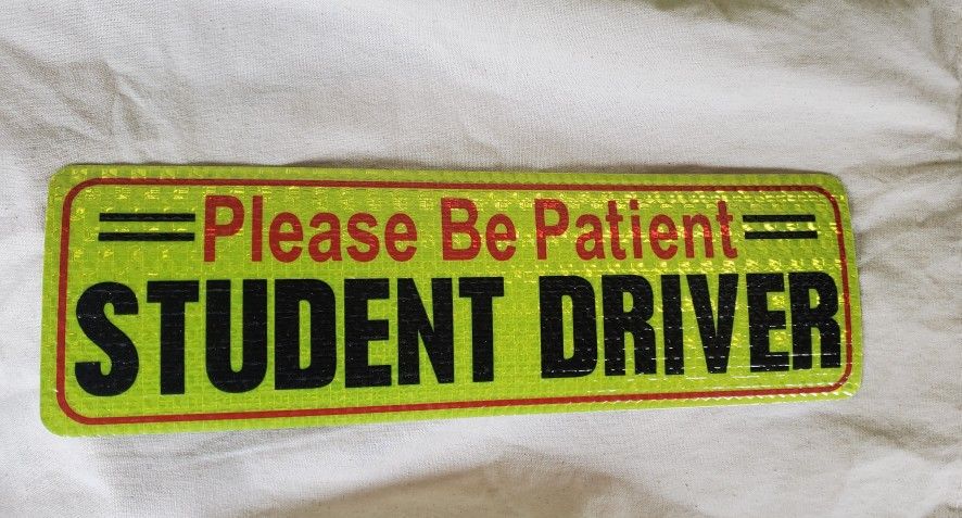 New Student Driver Car Magnet