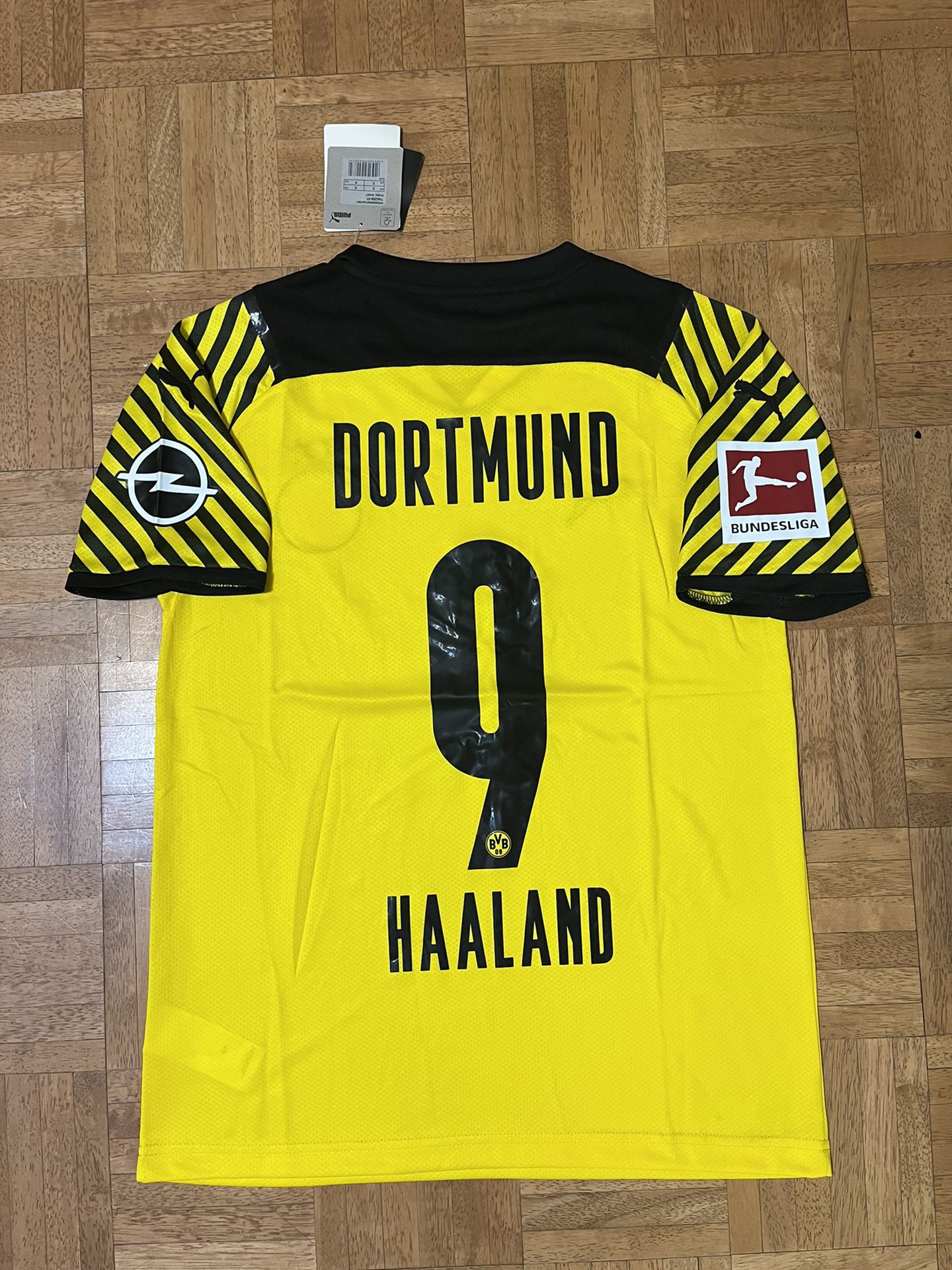 Dortmund Home 2021/2022 Haaland Soccer Jersey