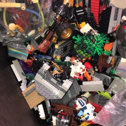 Legos: Marvel, Ninjago, City, D.C