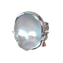 Baby Face Adjustable Ring