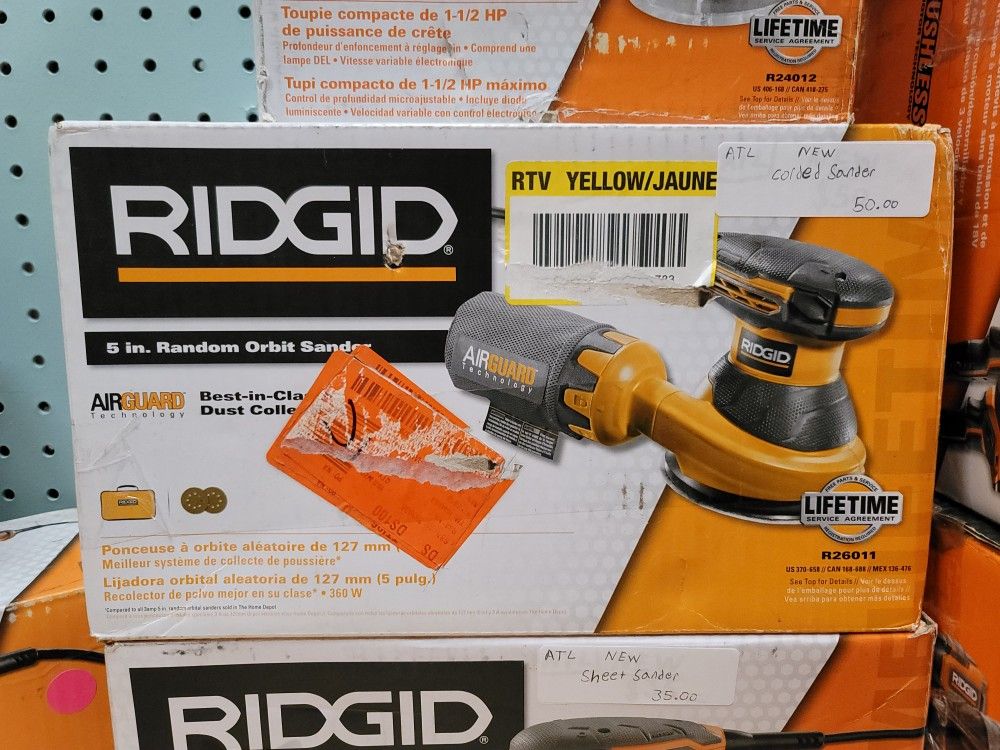 Ridgid Sander
