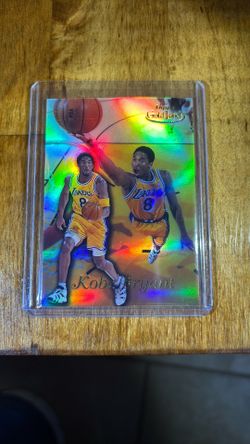 Short Print 1999 Gold Label Kobe Bryant Gold Refractor 