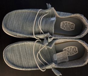 Hey Dude women's shoes blue- size W9