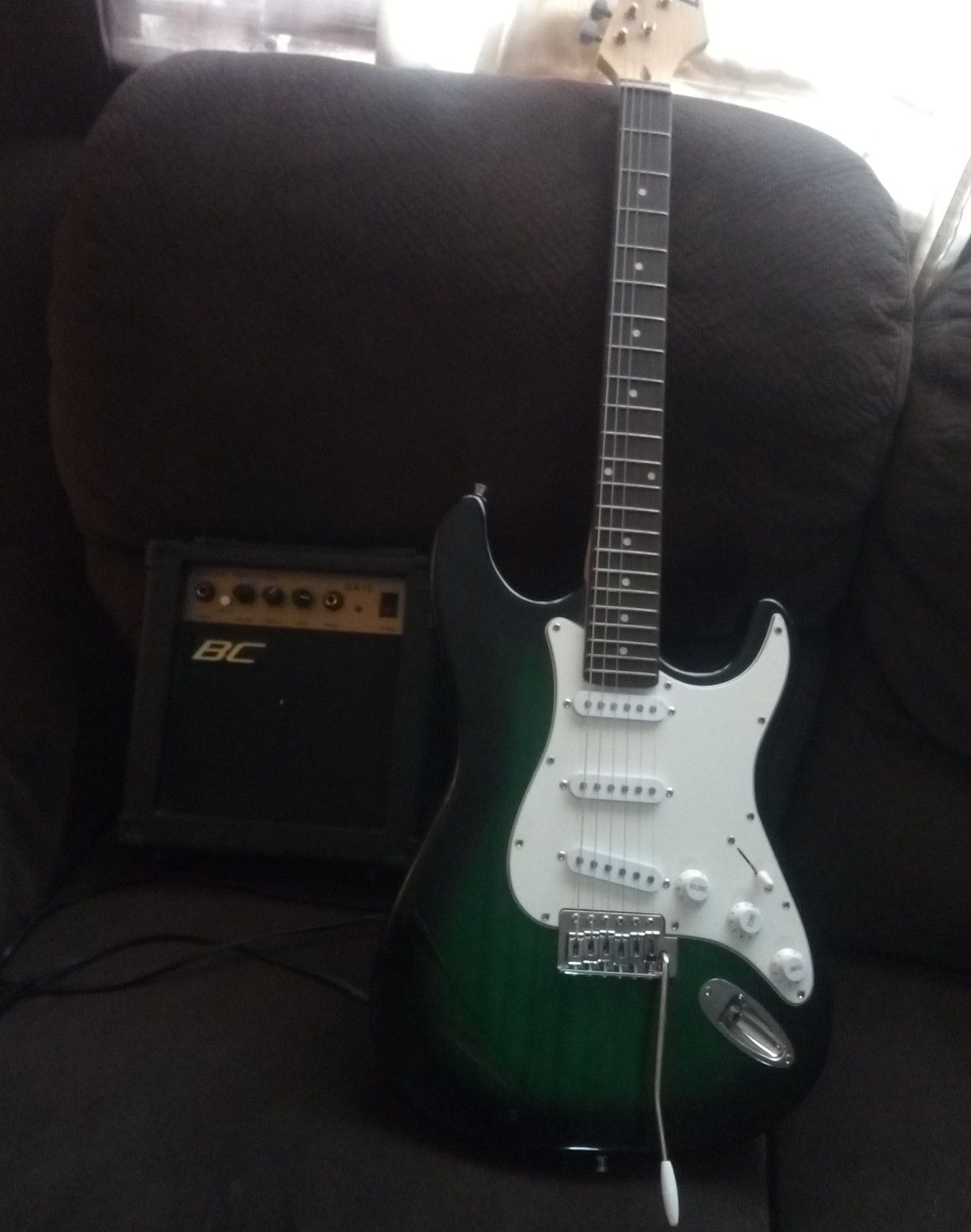 Electric Guitar and Amp