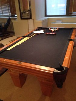 Nice pool table