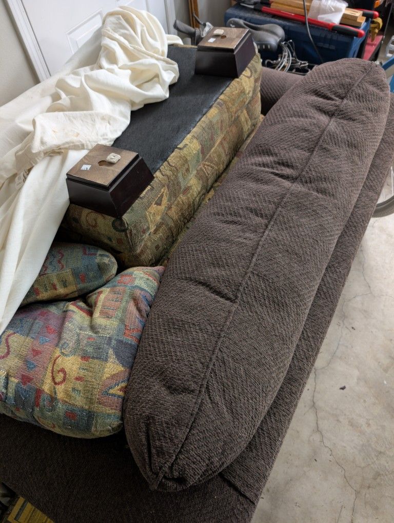 Loveseat (Sleeper) & Ottoman $275