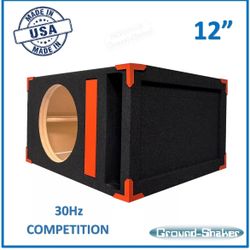 12” Single Ported Sub Box Subwoofer Enclosure Car Audio Caja Para Bocina 12” Ground Shaker 
