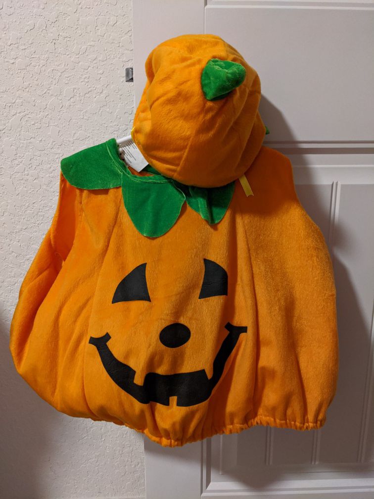 Baby Pumpkin Halloween costume for 0-24m