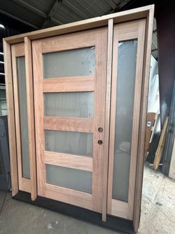 63 1/4" x 82" contemporary front door