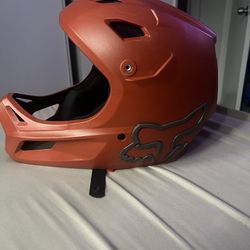 Fox Racing Rampage full-face helmet in red