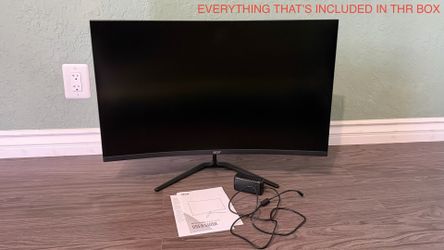 Acer 31.5" ED320QR S3biipx Full HD LED-LCD Curved Monitor 180hz