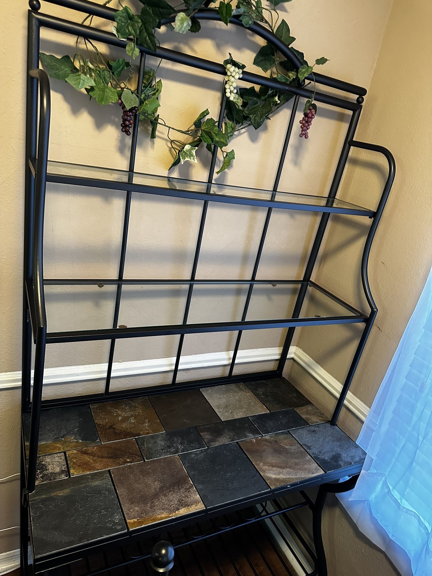 Bakers rack ashley furniture hot sale