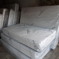 Full size mattress,, New Plastic sealed, gel Memory foam, 12 inches  thick, beautiful soft cover, I have all size mattresses