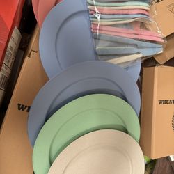 10’’ Wheat Straw Plates-Set of 6 - Wholesale Available