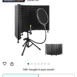 Studio Recording Isolation Shield Kit