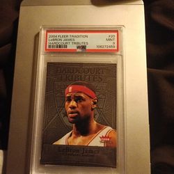 2004 LeBron James Card PSA Graded