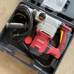Chicago Electric 1" SDS-Plus Rotary Hammer Drill with Case