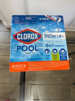 Clorox Pool & Spa Shock XtraBlue+ 6-Pack