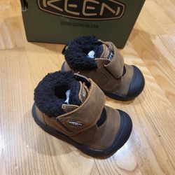 KEEN Kids Kootenay IV Mid Waterproof Winter Insulated Lined Boots Toddler Size 5