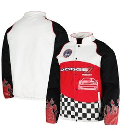 Dodge Reason Unisex Speedway Racing Full Snao jacket