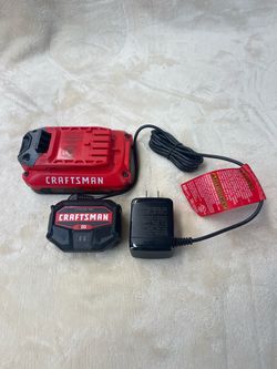 Craftsman V20 Battery and Charger Set