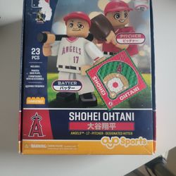 Shohei Ohtani Minifig Oyosports, Compatible Brick, Licensed MLB