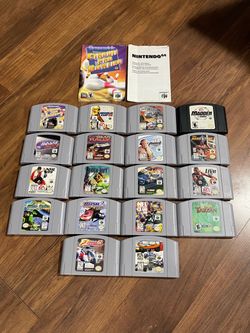 Nintendo 64 Video Games Bundle