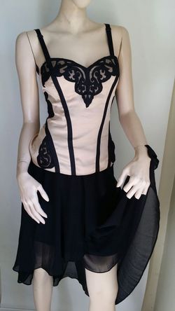 Bebe Corset and skirt Dress S Small