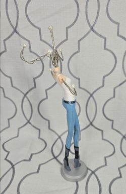 Mannequin Jewelry Stand Necklace Bracelet Holder Organizer 15” H