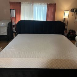 King Size Bed Frame And Mattress 