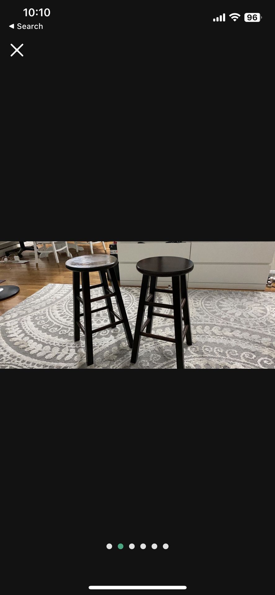 WOODEN BAR STOOLS