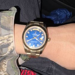 18k Gold watch