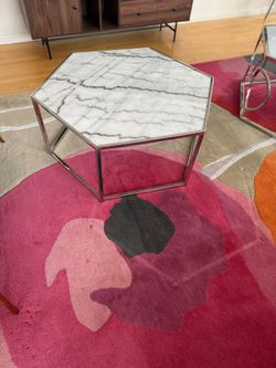 Marble (real) coffee table