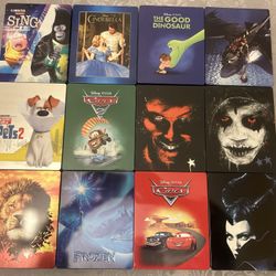 Disney & Marvel 4K/Blu-Ray Limited Edition OOP Steelbooks